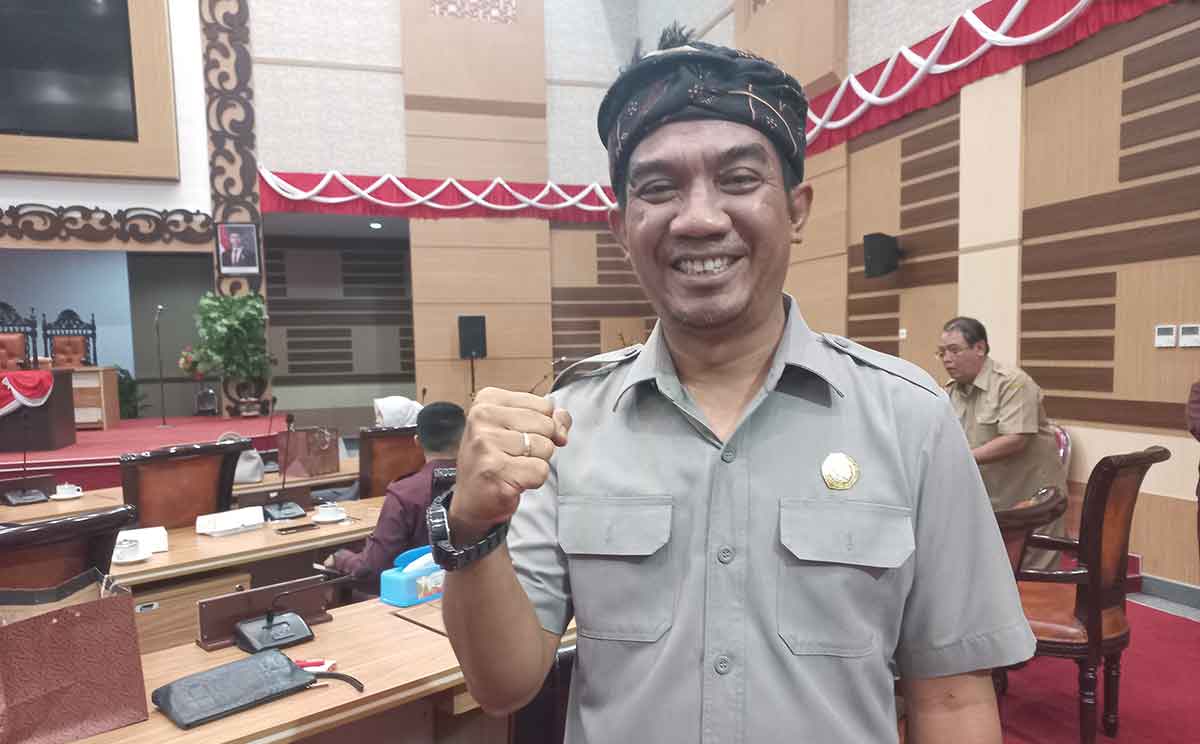 Ketua Komisi II DPRD Kabupaten Mojokerto, Elia Joko Sambodo.