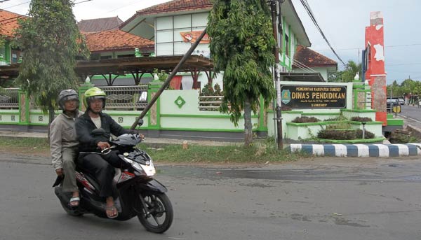 Kantor Disdik Sumenep. foto: rahmat/ BANGSAONLINE