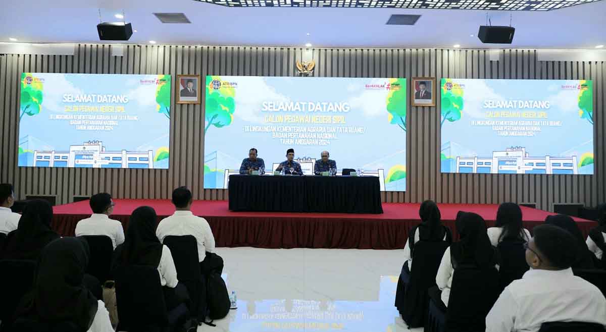 Pembekalan CPNS Kementerian ATR/BPN TA 2024.