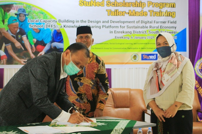 Belanda Mendukung Pengembangan Sekolah Lapang Digital untuk Petani Enrekang