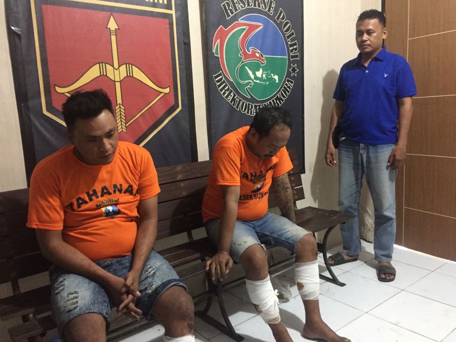 Peluru Anggota Polsek Sukolilo Bersarang di Kaki Warga Bangkalan dan Surabaya yang Curi Motor KLX