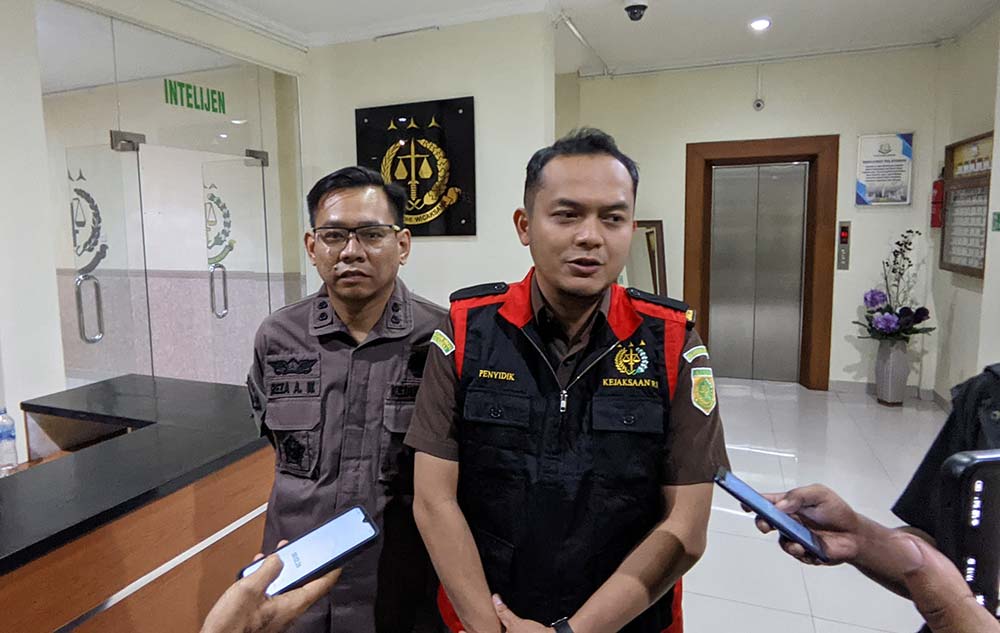 Aditia Sulaeman, Kasi Pidana Khusus (Pidsus) Kejari Bojonegoro.