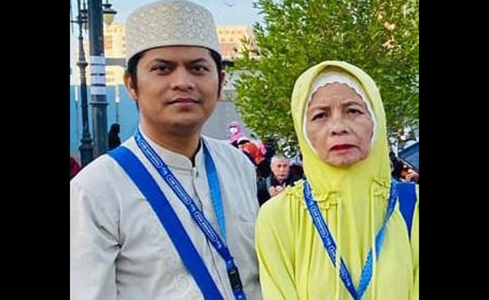 Almarhumah Hj Daifah semasa hidup. foto: istimewa