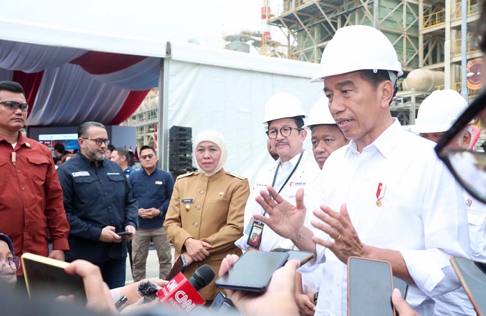 Ekspansi Smelting di Gresik Diresmikan Presiden, Khofifah Optimis Perkuat Sektor Hilirisasi Jatim