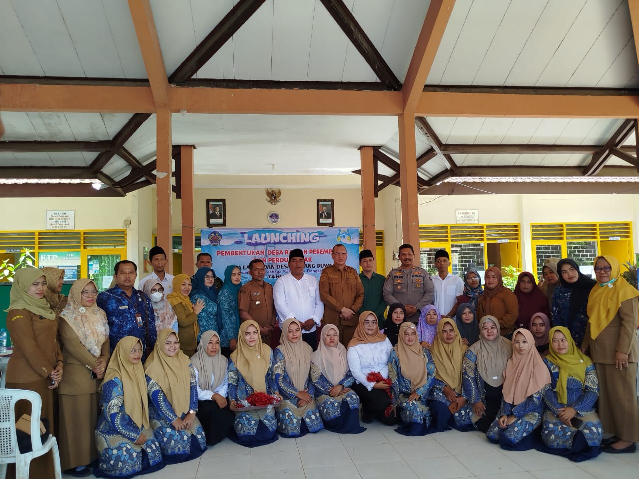 Kegiatan peluncuran Desa Ramah Perempuan dan Perlindungan Anak (DRPPA) di Kecamatan Arosbaya Bangkalan