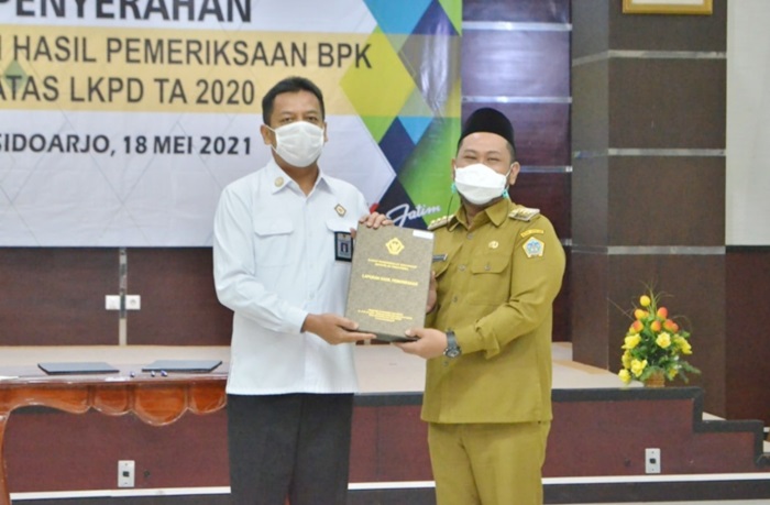 Ke-6 Kalinya Pemkab Gresik Raih Opini WTP Tata Kelola Keuangan