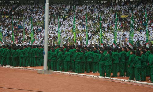 Harlah NU di Gelora Bung Karno Senayan 2011 lalu