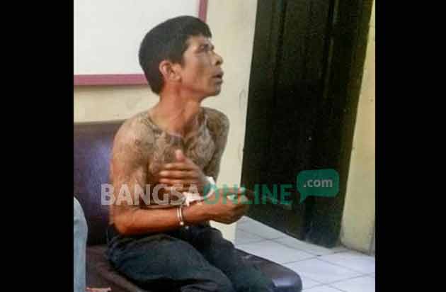 Copet yang beraksi di PGS diborgol