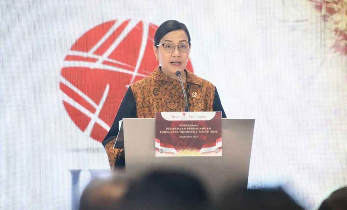 Menteri Keuangan, Sri Mulyani.