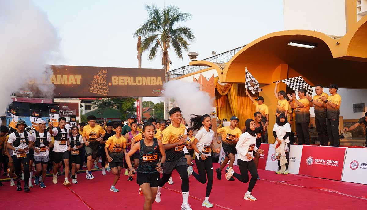 Peserta Semen Gresik Grissee Running Festival 2026. Foto: Ist