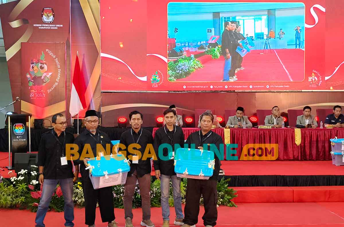 Partisipasi Masyarakat di Pilkada 2024 Meningkat hingga 72 Persen, Pemkab Kediri Beri Apresiasi