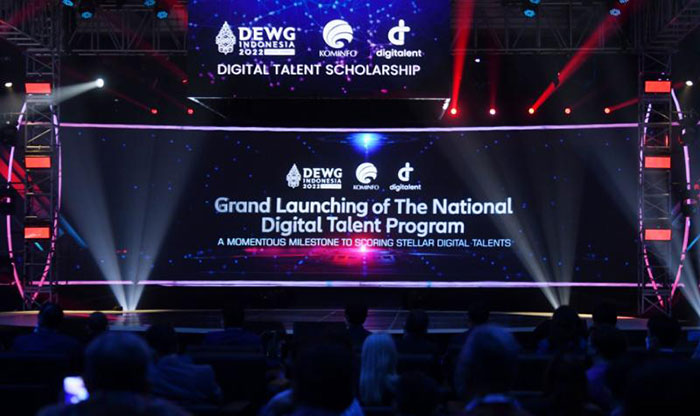 Grand Launching of the National Digital Talent Program 2022.