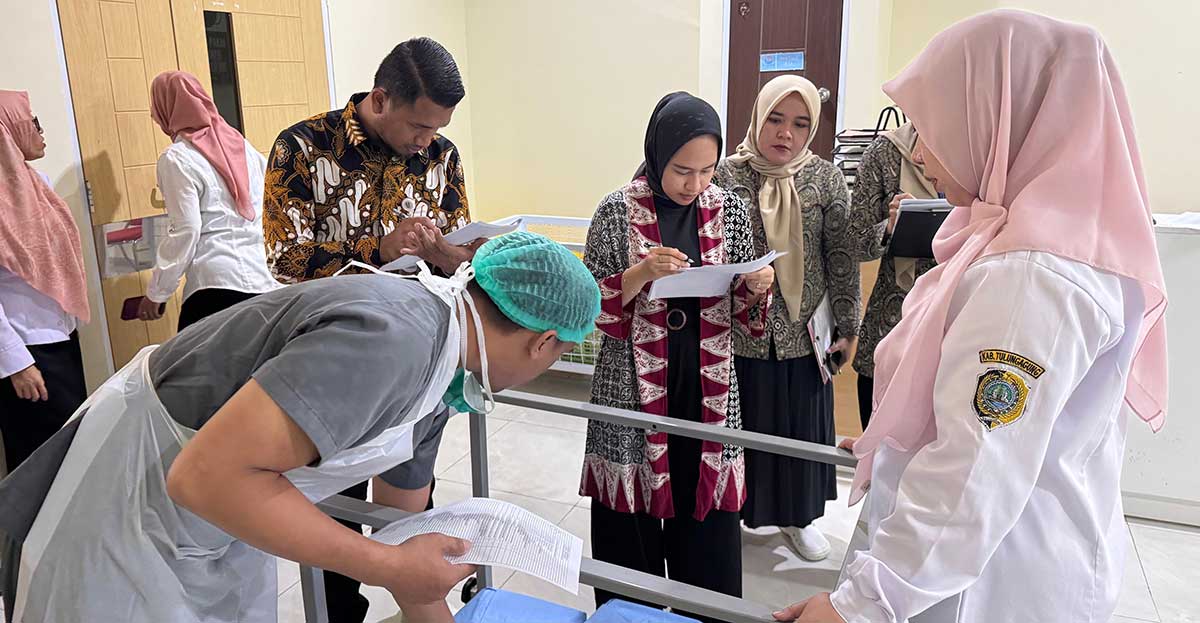 Verifikasi dan validasi klasifikasi rumah sakit berbasis kemampuan layanan, serta KRIS di RSUD Campurdarat, Tulungagung.