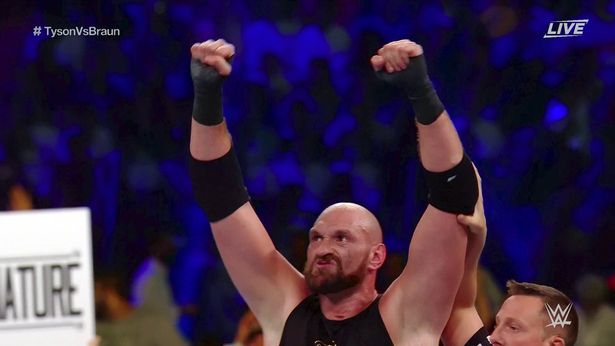 Lupakan tinju, beralih ke smackdown. foto: mirror.co.uk