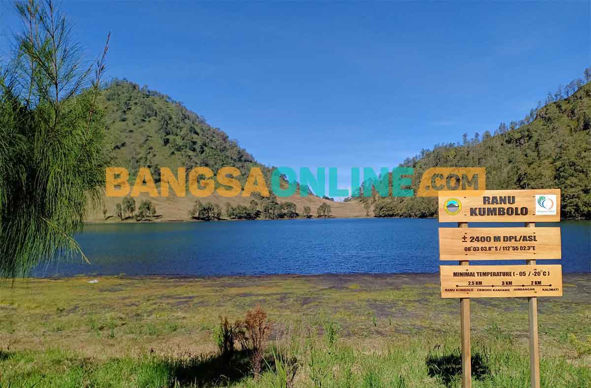 Ranu Kumbolo. Foto: BANGSAONLINE