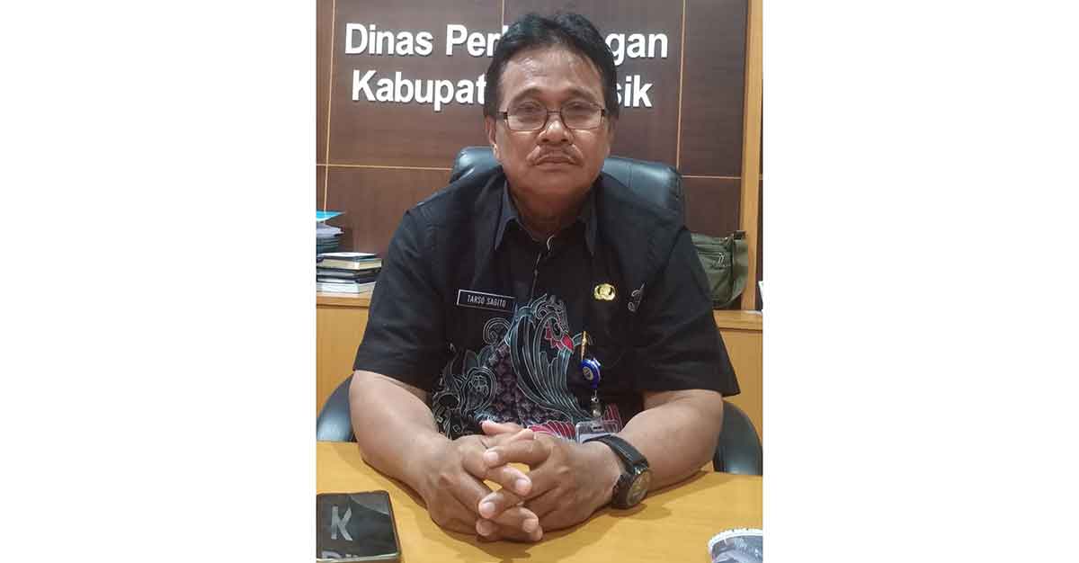 Mantan Kepala Dishub Gresik, Tarso Sagito.