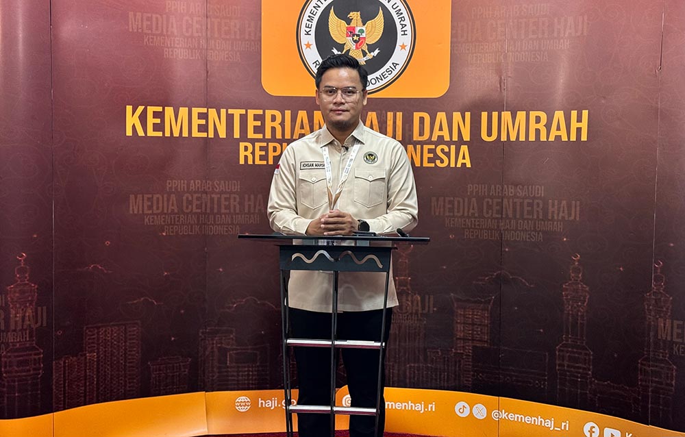 Ichsan Marsha, Juru Bicara Kemenhaj. Foto: MCH 2026