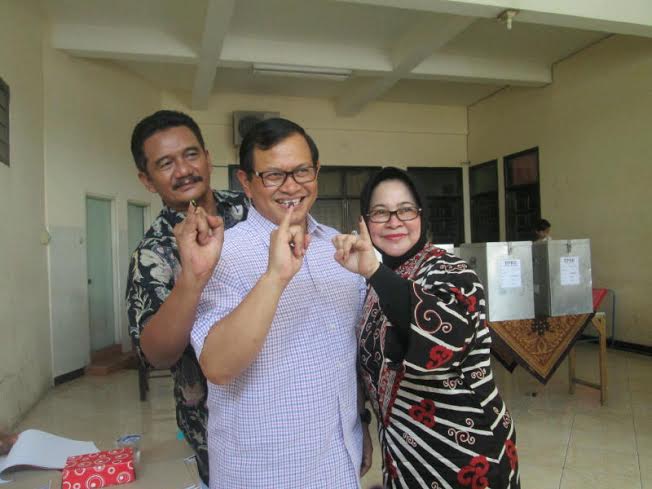 Pram Nyobol di TPS 17 Kelurahan Semmapir Kota Kediri