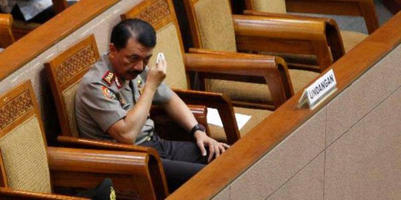 Budi Gunawan saat fit and proper test di DPR. Foto: kompas.com
