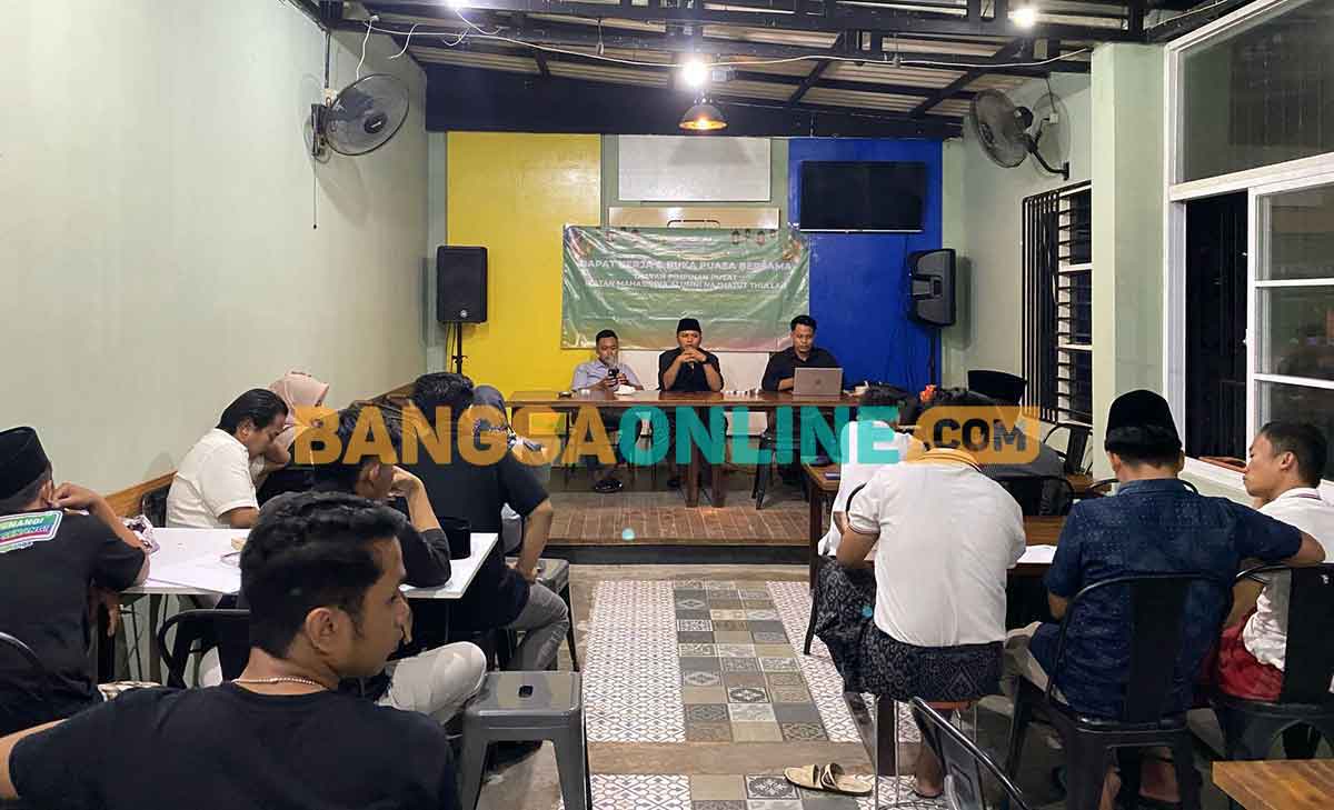 DPP IMAN saat rapat kerja di Bangkalan. FOTO: Dok BANGSAONLINE