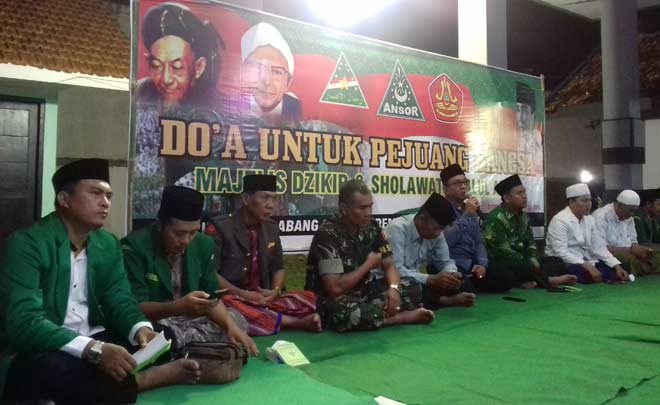 GP Ansor Situbondo saat dzikir dan do