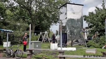 ?inilah mesin KamerMaker, sebuah printer 3D yang diproyeksikan untuk membangun sebuah rumah. foto:repro dw.de