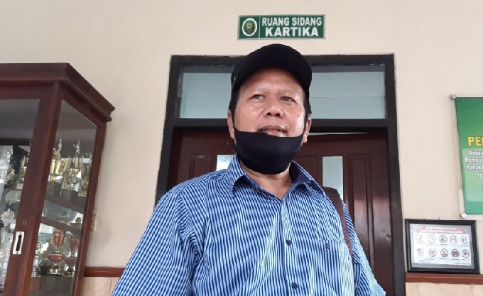 Sutrisno, S.H., Penasehat Hukum terdakwa M. Nukan. foto: MUJI HARJITA/ HARIAN BANGSA