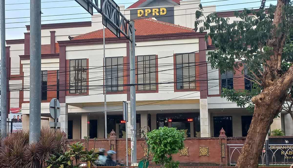 Gedung DPRD Kabupaten Mojokerto.