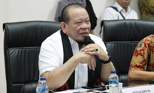  Ketua DPD RI, AA La Nyalla Mahmud Mattalitti.