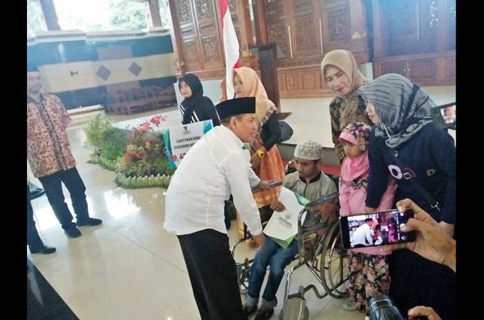 SKK Migas-KKKS Klaster Tuban Santuni Penyandang Disabilitas