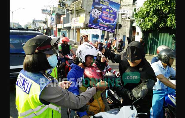 Ops Simpatik Semeru 2017 di Simpang Empat Pandaan, 