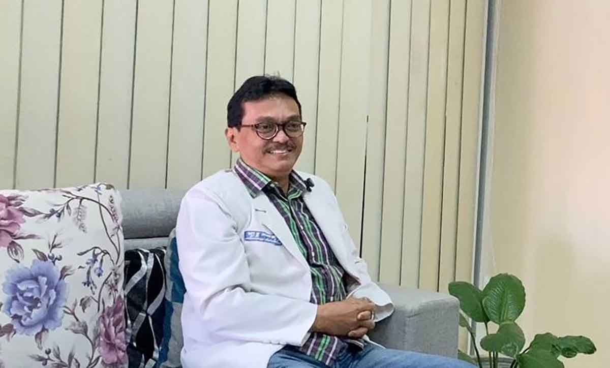 Nugroho Pudji L, salah seorang praktisi kesehatan dan juga dokter mitra Faskes Tingkat Pertama (FKTP) BPJS Kesehatan Cabang Kediri. Foto: Ist