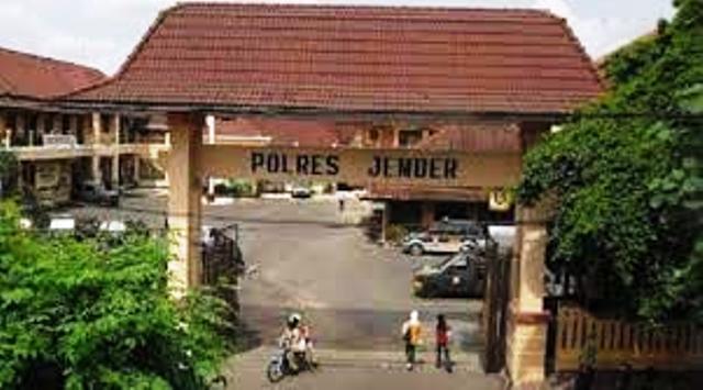 Markas Polres Jember.