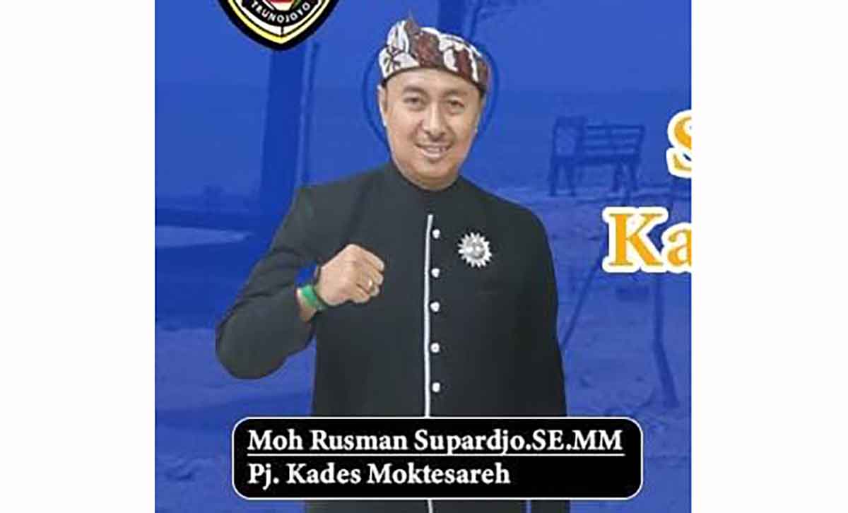 Pj Kades Moktesareh, Moh Rusman Supardjo.