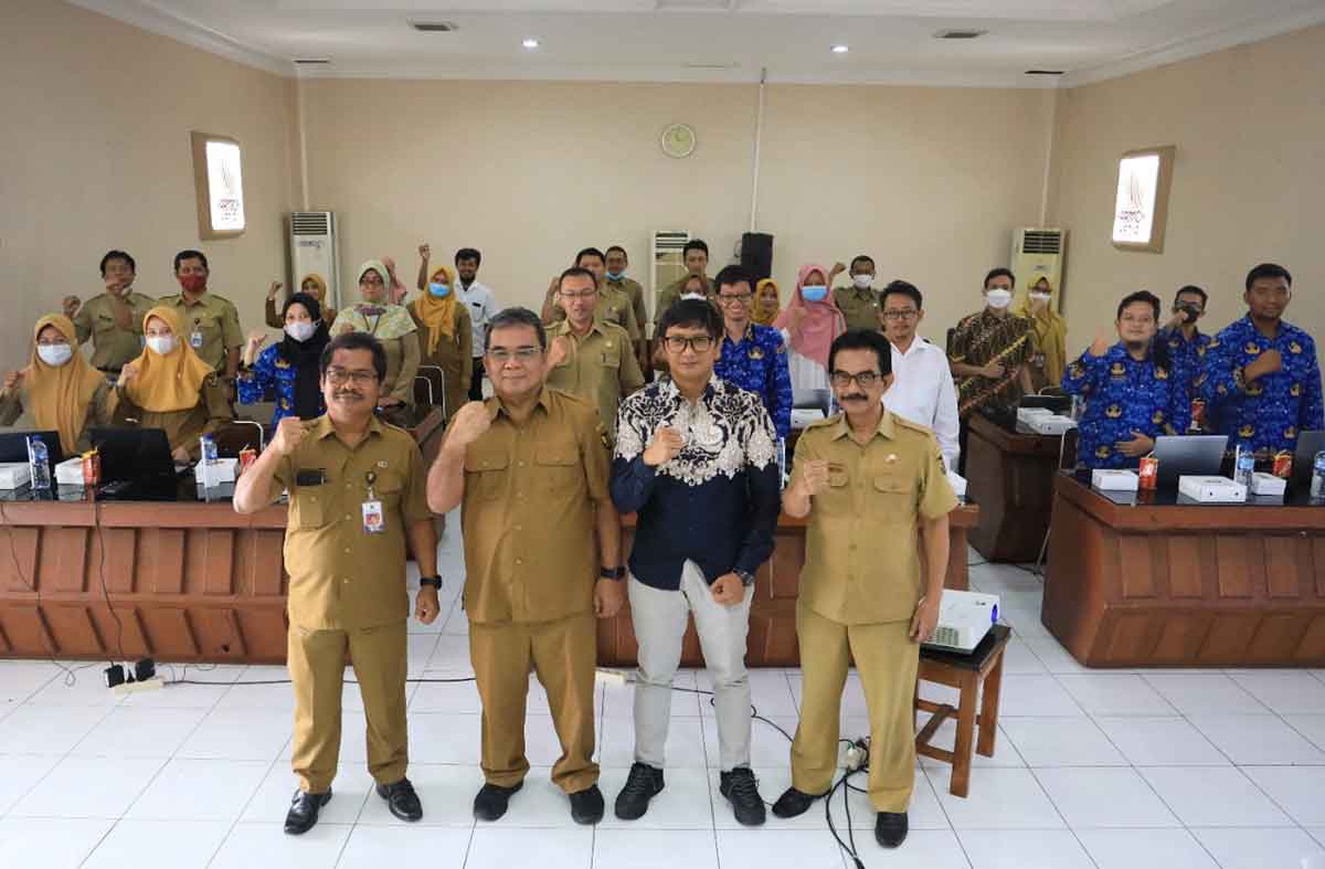 Siap Tiru Aplikasi Milik Pemkab Sumedang, Pemkot Kediri Gelar Pendampingan Teknis