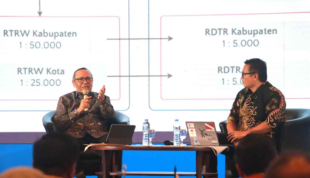 Dirjen Tata Ruang Kementerian ATR/BPN, Suyus Windayana, dalam Dialog Nasional Munas IX HKI Indonesia.