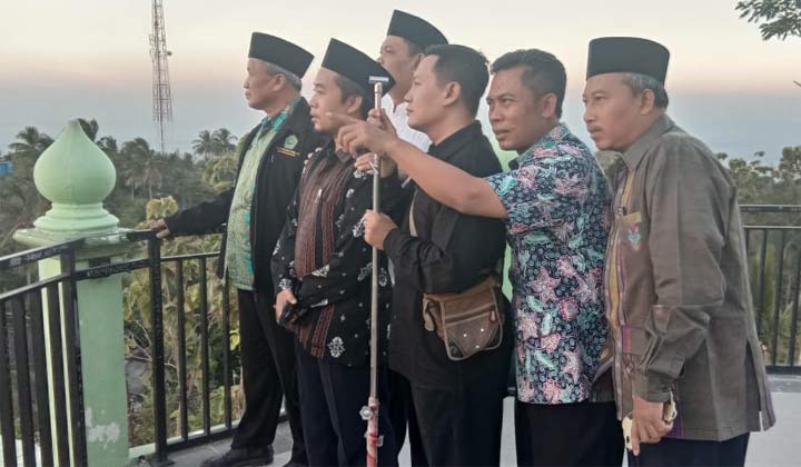 Kemenag Tuban Pantau Hilal Awal Dzulhijjah 1440 H