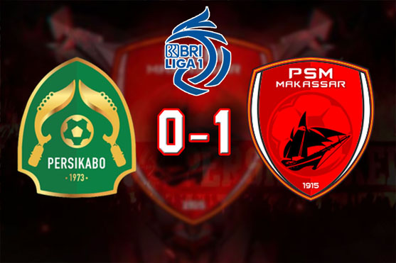 Hasil Liga 1: Bekuk Persikabo, PSM Makassar Makin Kokoh di Puncak Klasemen