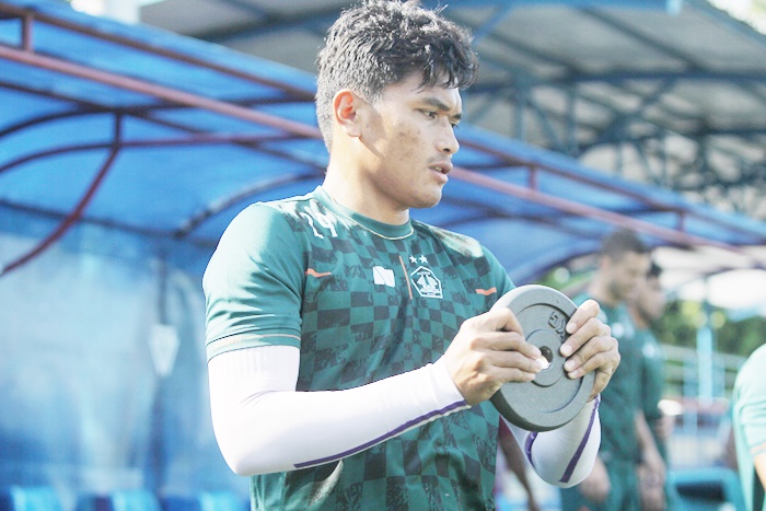 Ahmad Agung Setiabudi yang dipinjamkan Persik Kediri ke Bali United. foto: ist.