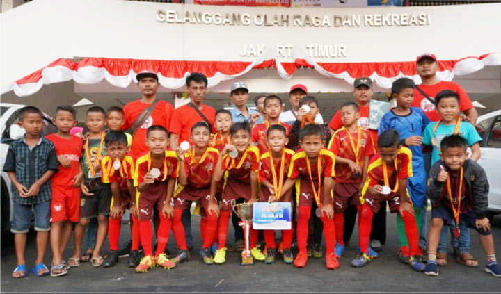 Para siswa SSB Garuda Jaya FC terancam batal mengikuti Indonesia Farmel Cup Internasional Festival.
