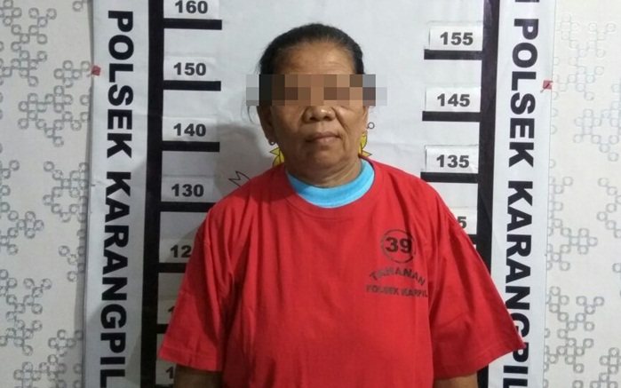 Tersangka saat 
