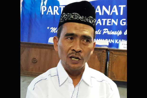Khamsun, Ketua DPD PAN Gresik.