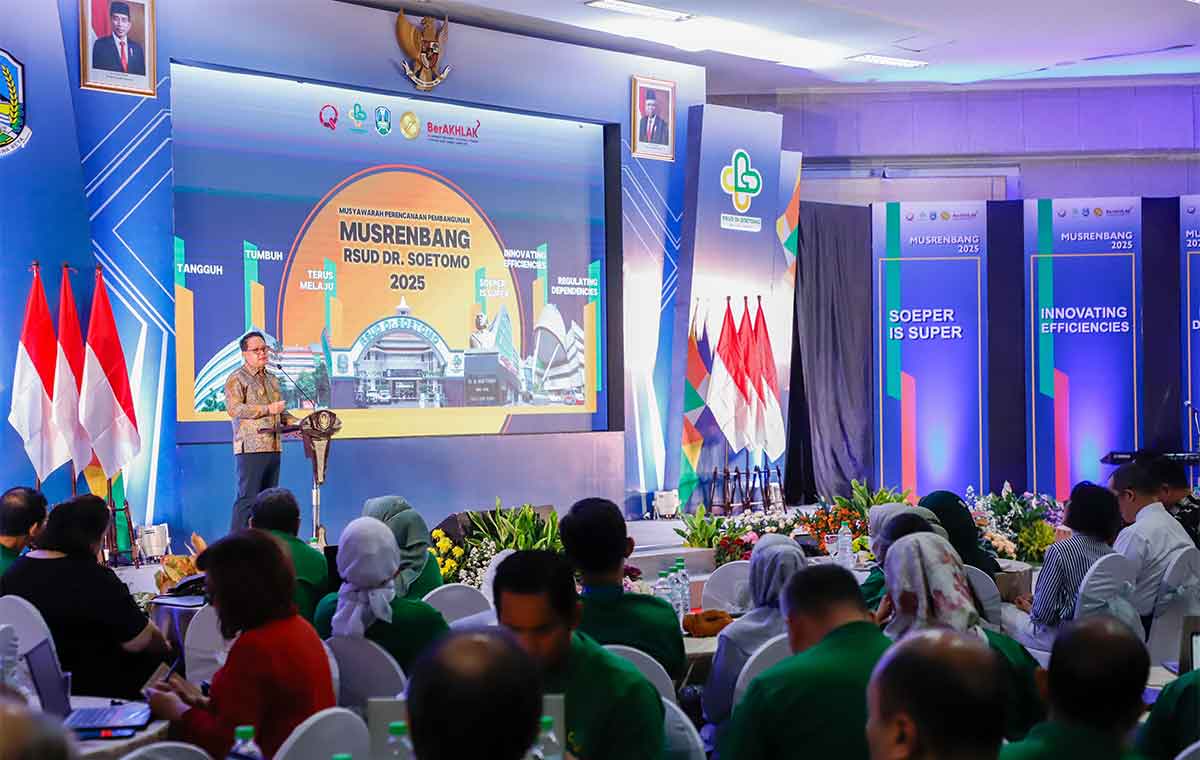 Pesan Pj Gubernur Jatim saat Buka Musrenbang RSUD dr Soetomo