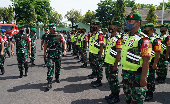 Danrem 084/BJ Pimpin Apel Gelar Pasukan Pengamanan VVIP