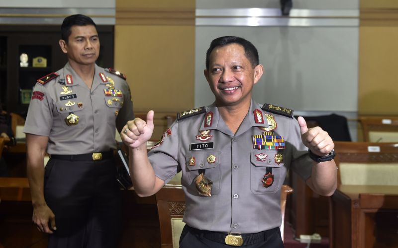 Kapolri Jenderal Tito Karnavian. Foto: okezone.com