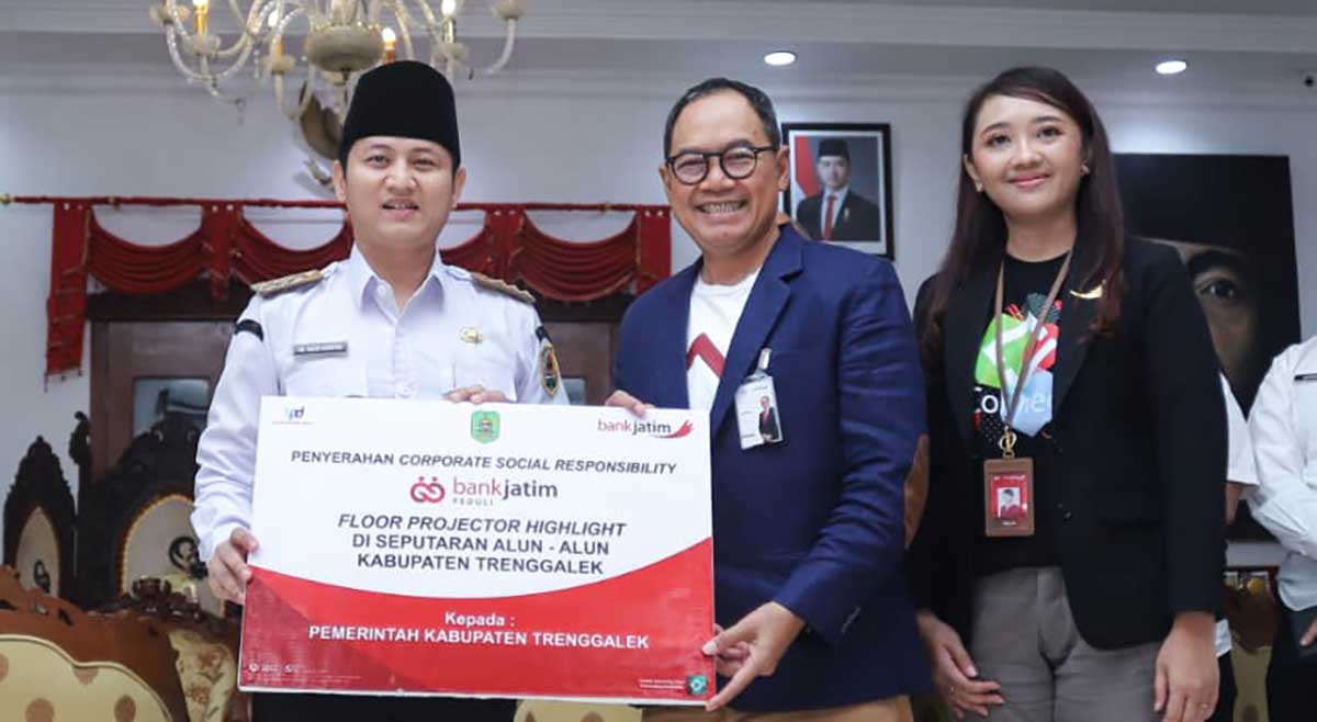 Bupati Trenggalek Apresiasi CSR Bank Jatim
