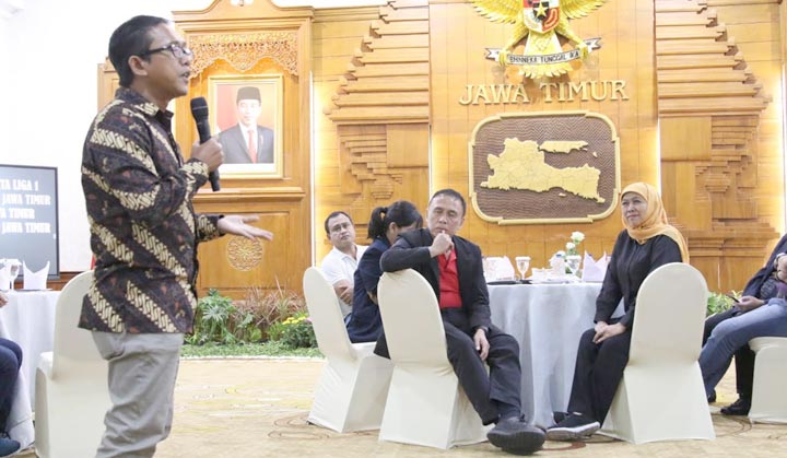 Tampak hadir di acara tersebut perwakilan dari Persebaya Surabaya, Arema FC, Persik Kediri, Persela Lamongan, Bhayangkara FC, dan Madura United.