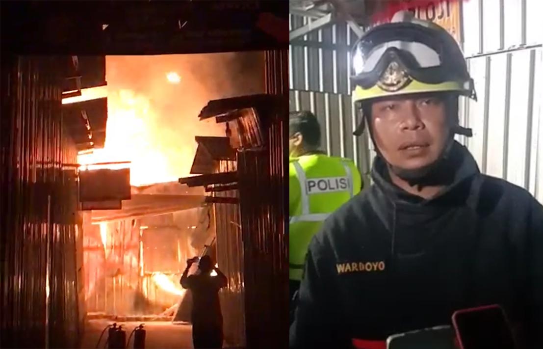 Santoso Wardoyo, Kabid Pemadaman, Penyelamatan, dan Sarpras DPKP Kota Batu.