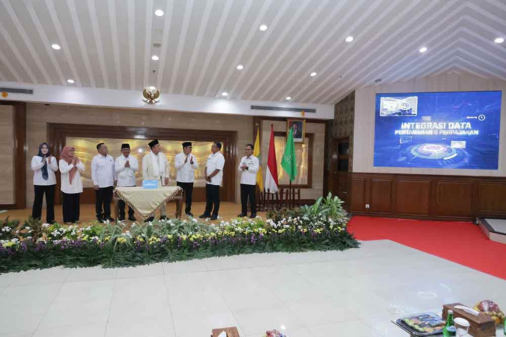 Kolaborasi Bersama Bapenda, Kantah Kota Tangerang Luncurkan Integrasi Data Pertanahan dan Perpajakan