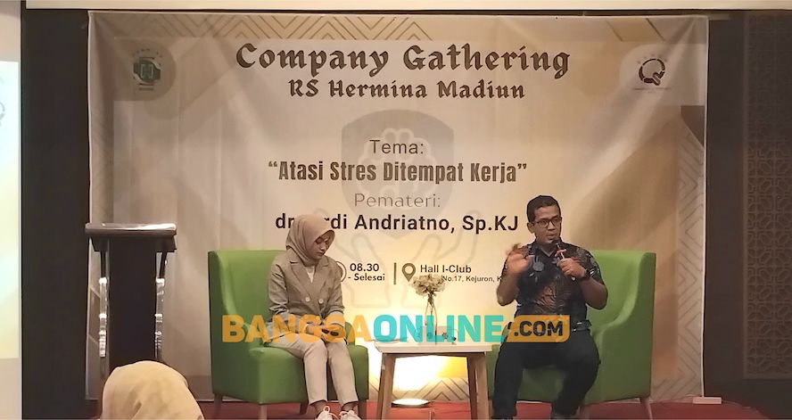 RS Hermina Madiun Gelar Company Gathering, Usung Tema 'Atasi Stres di Tempat Kerja'